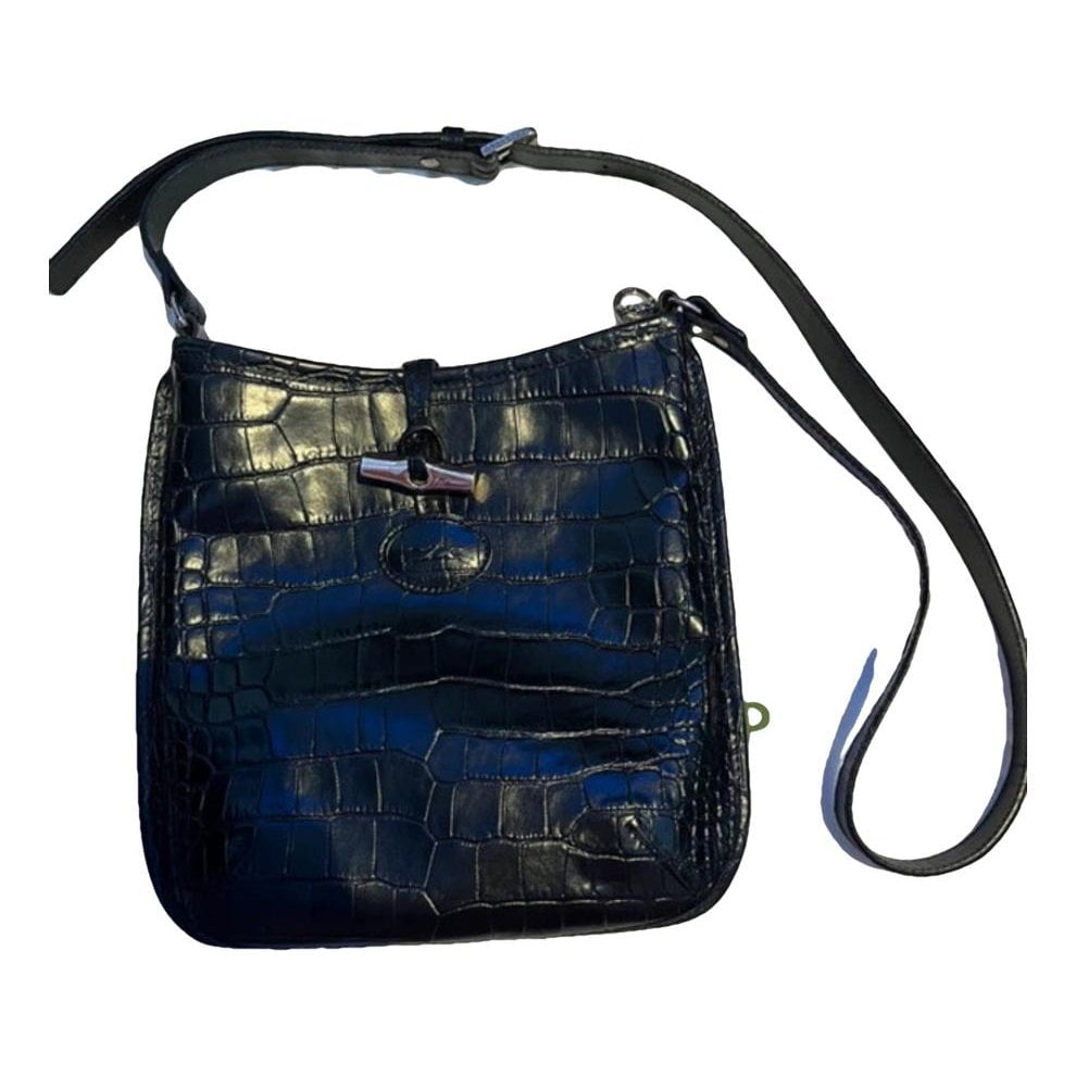 Leather crossbody bag