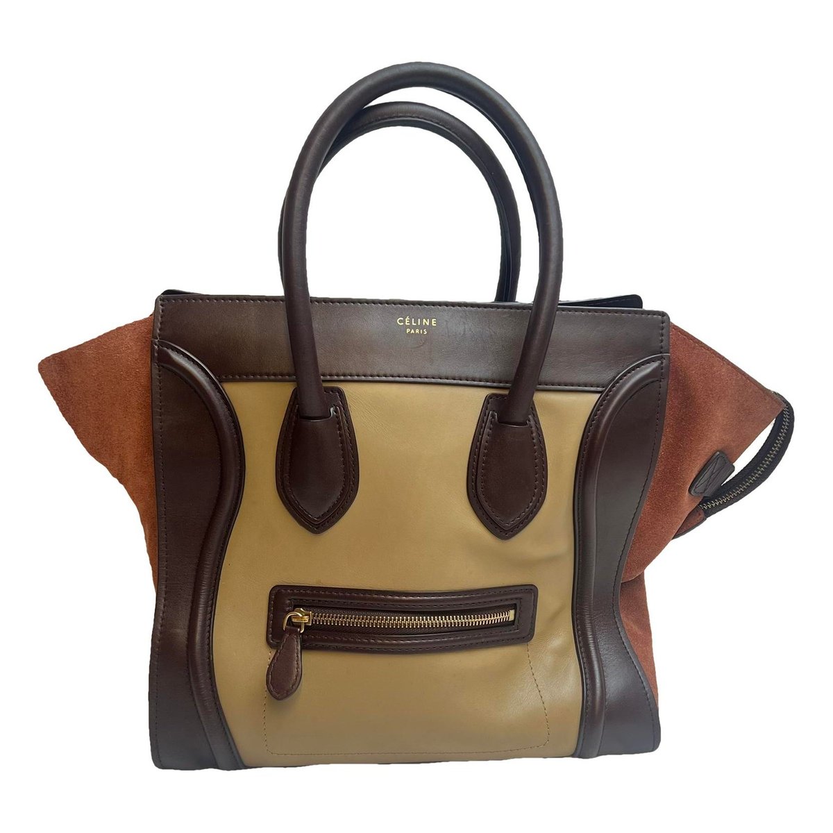 Luggage leather handbag