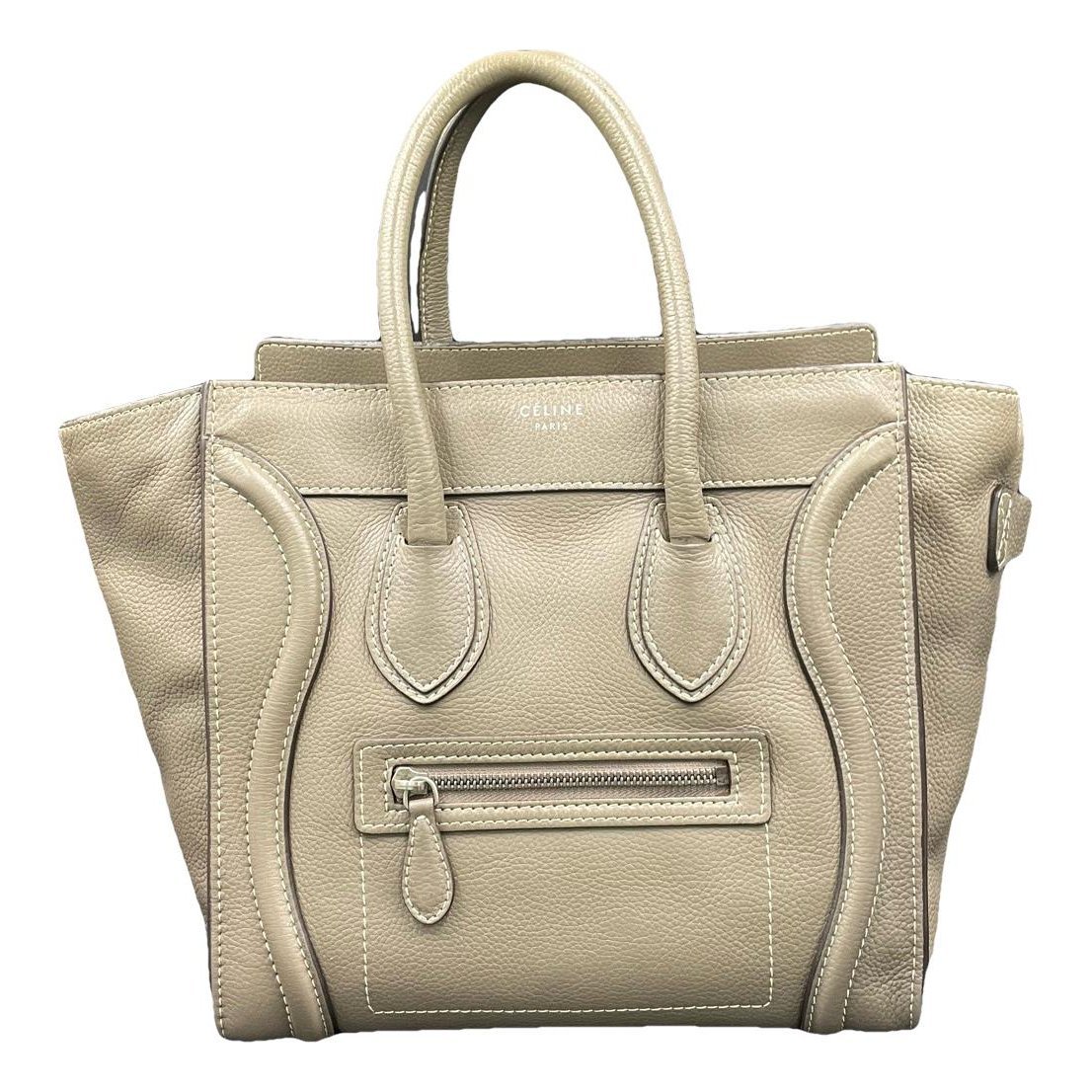 Luggage leather handbag
