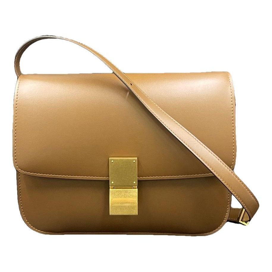 Classic leather handbag