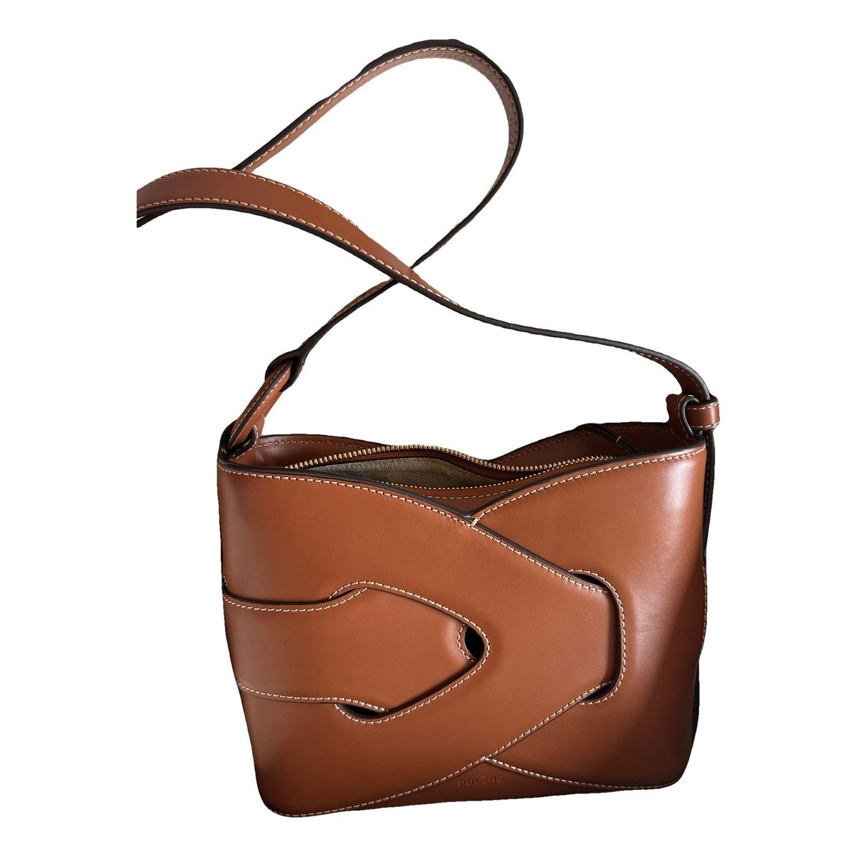 Leather crossbody bag