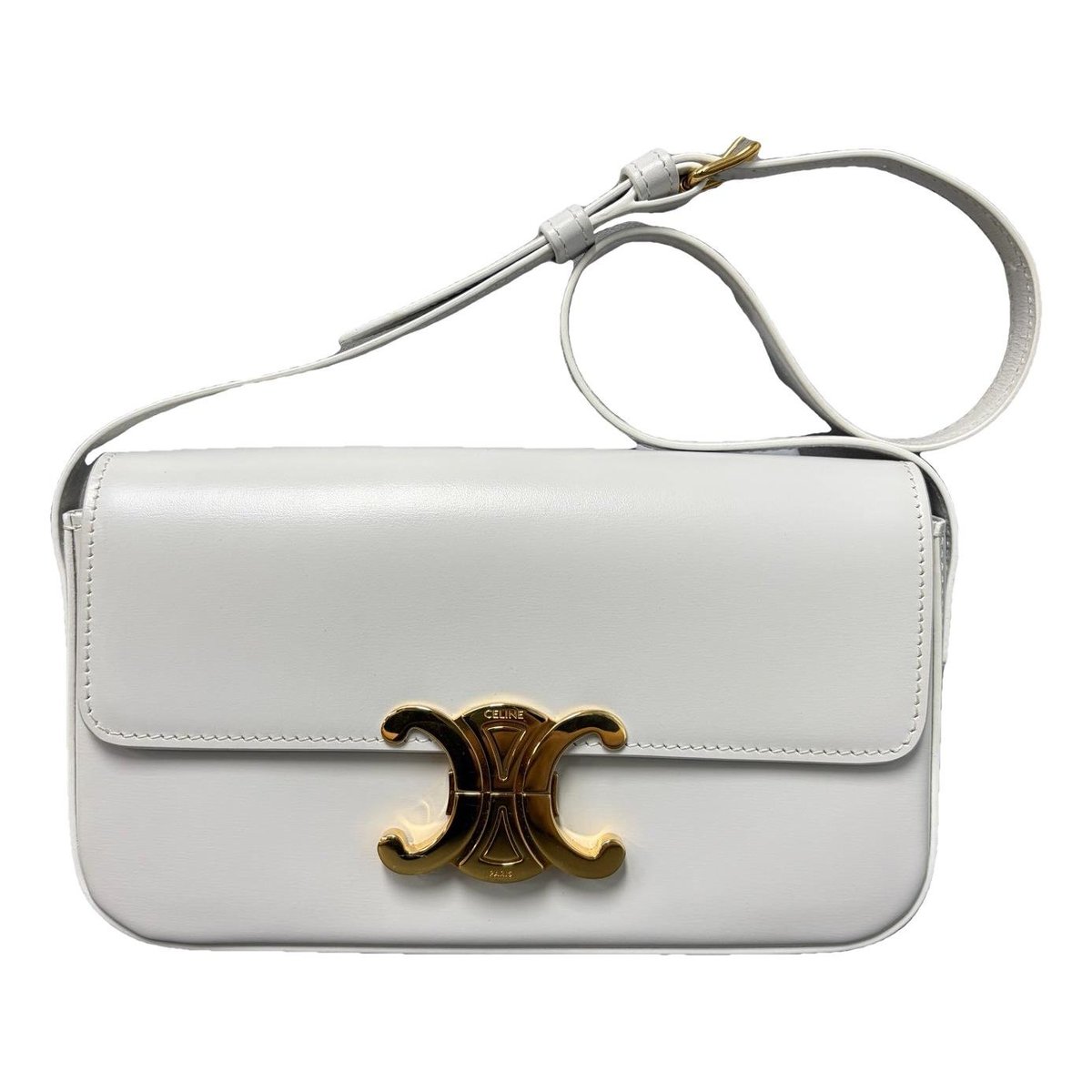 Triomphe leather handbag