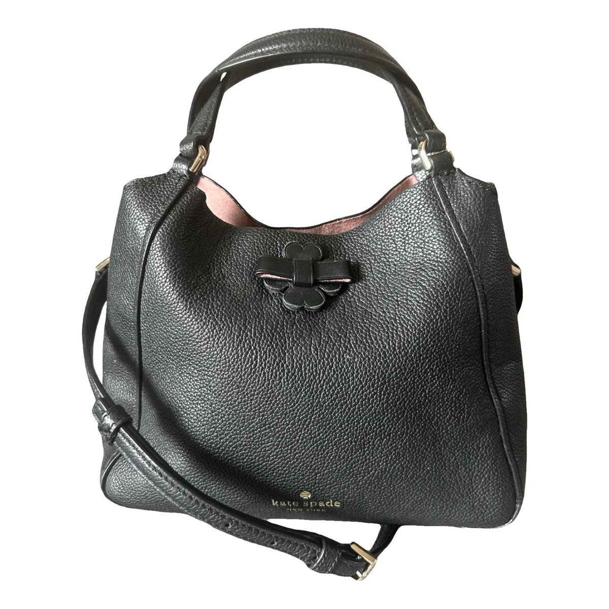 Leather crossbody bag