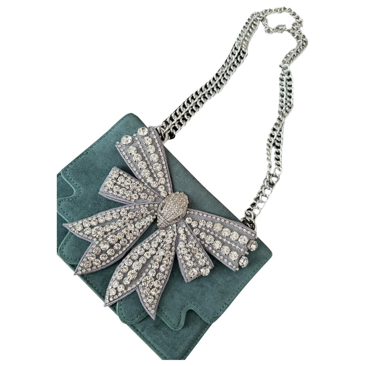 Velvet handbag