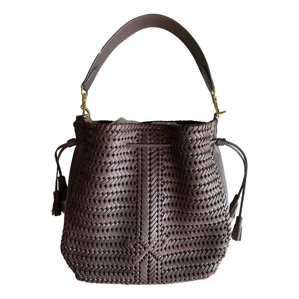 Leather handbag