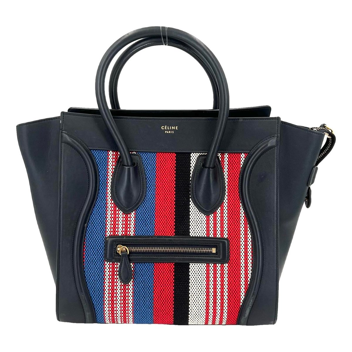 Luggage leather handbag