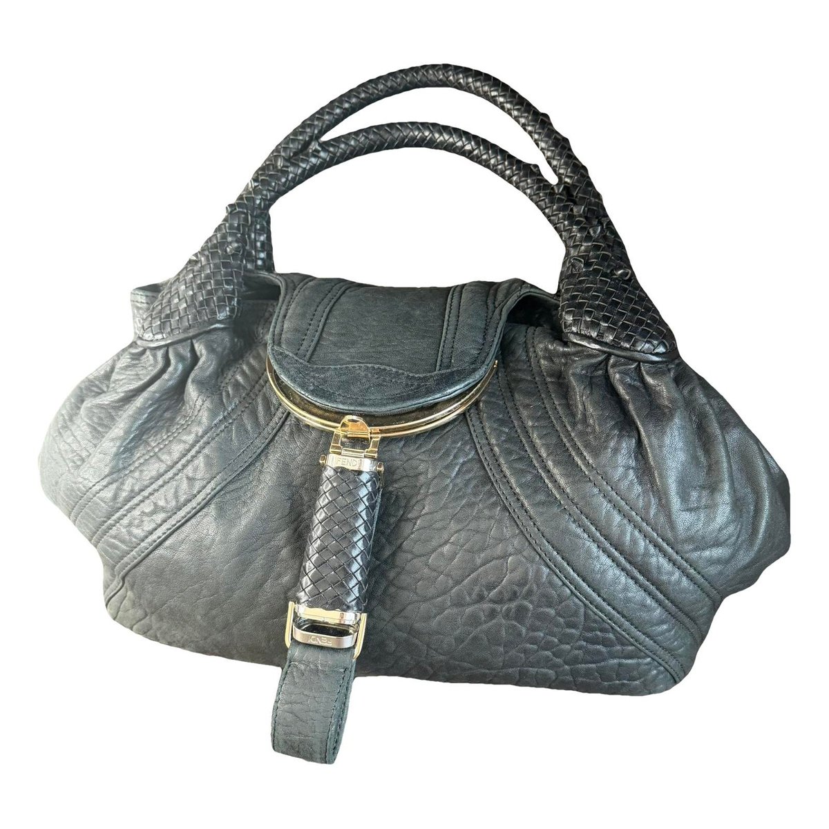 Spy leather handbag