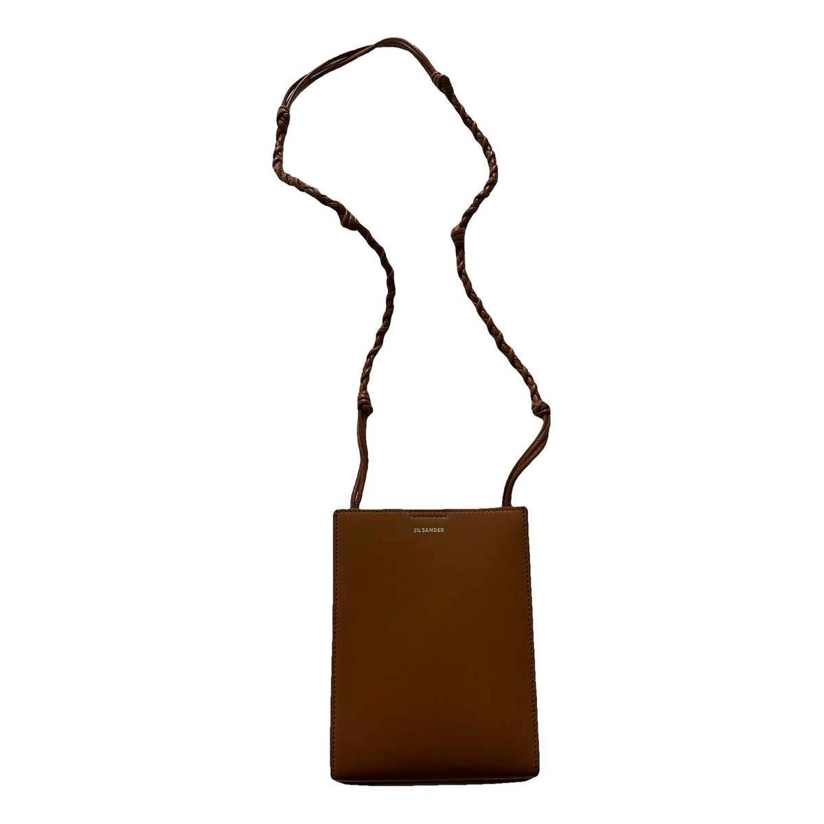 Tangle leather crossbody bag