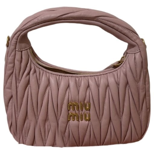 Miu Wander leather bag