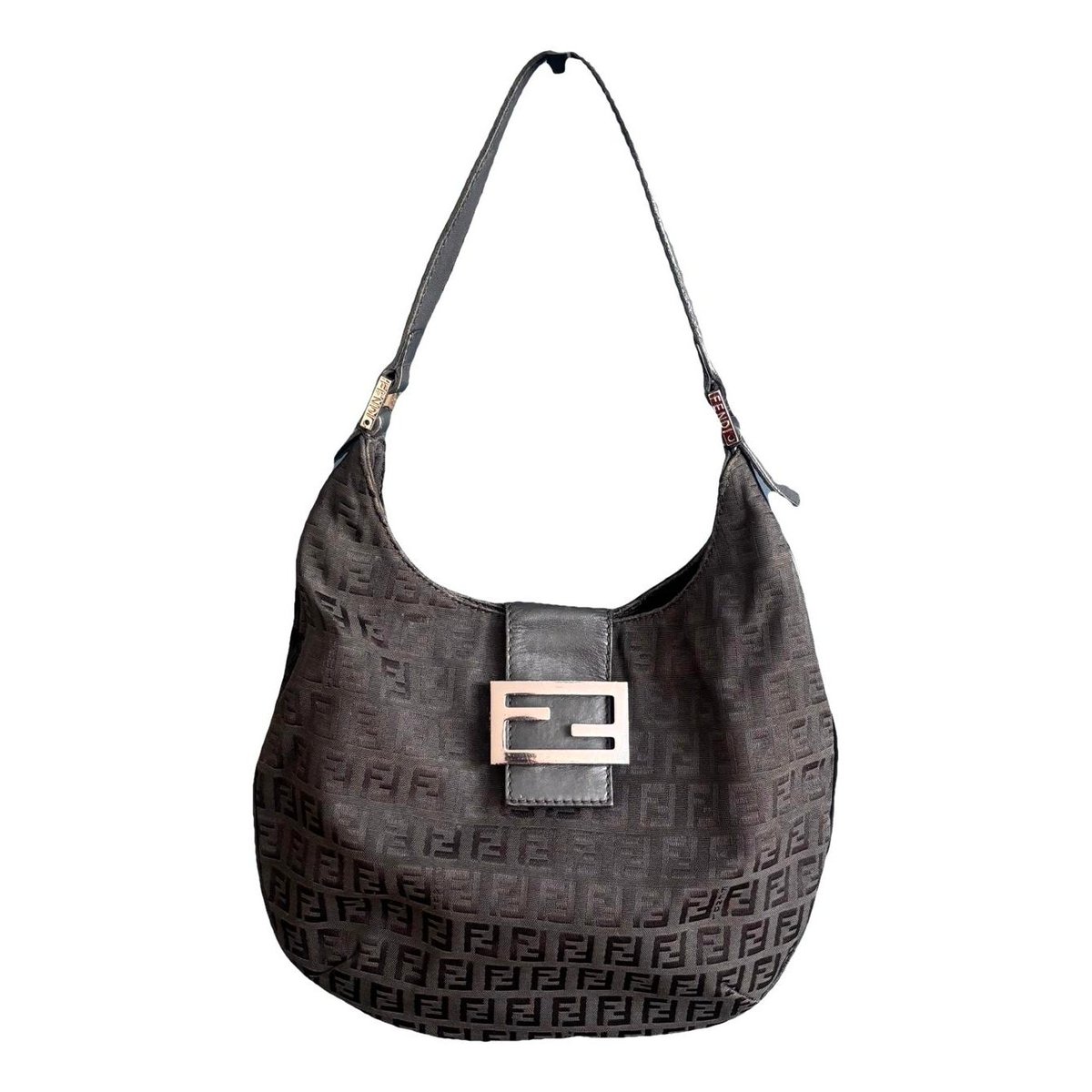 Croissant cloth handbag