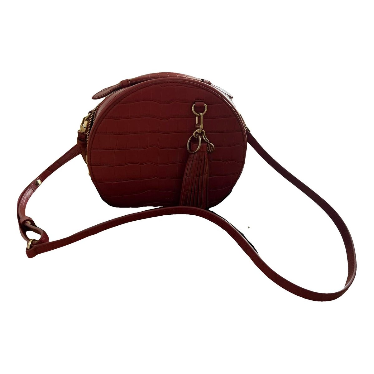 Leather crossbody bag
