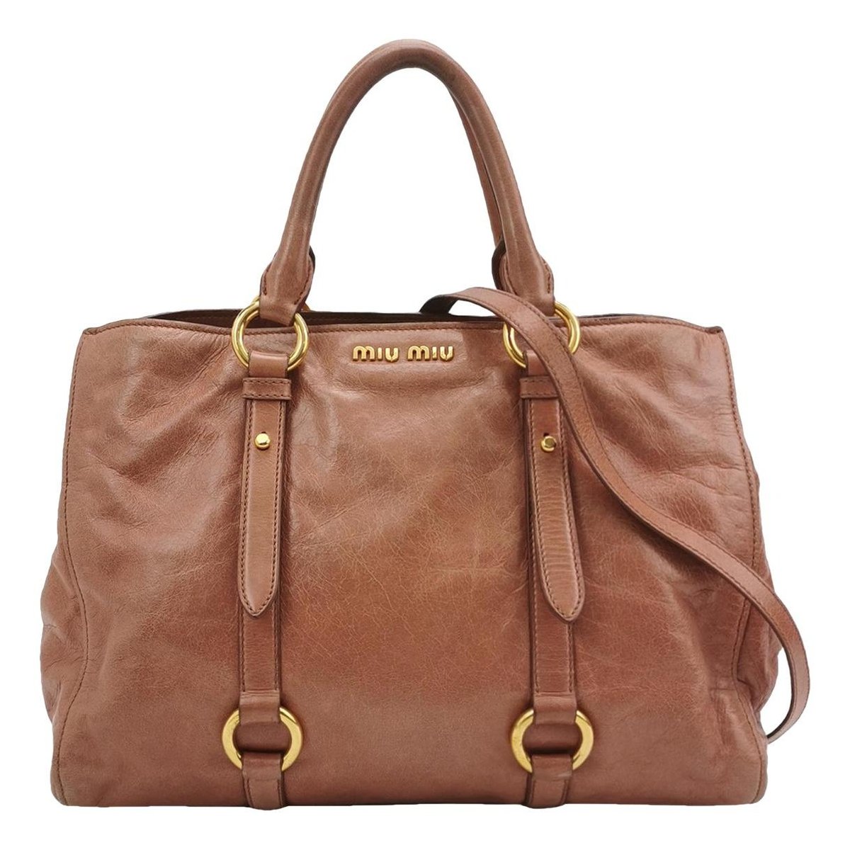 Vitello leather handbag