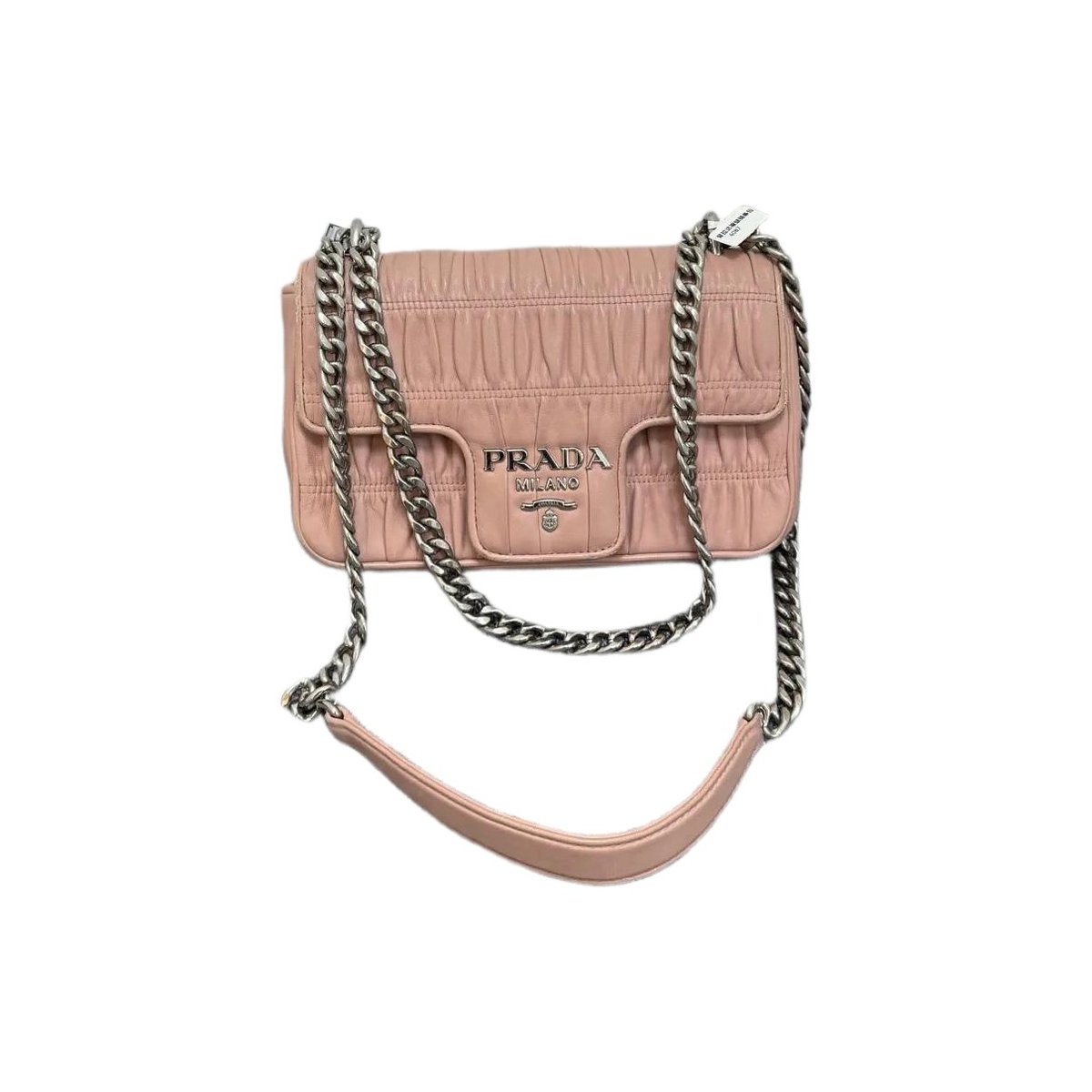 Diagramme leather handbag