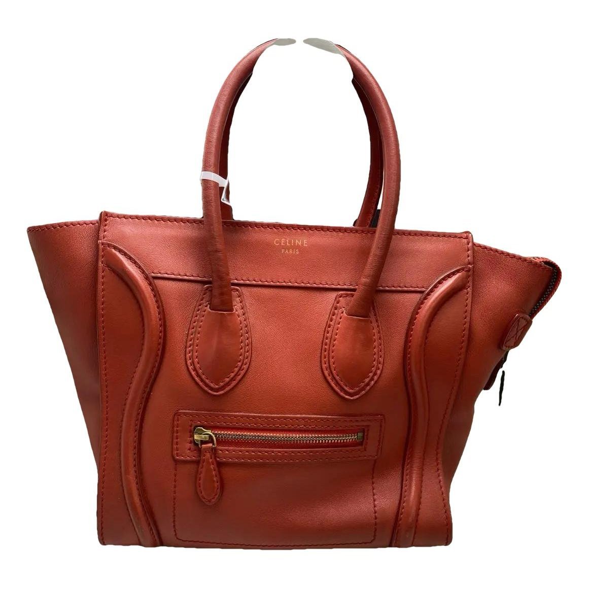 Luggage leather handbag