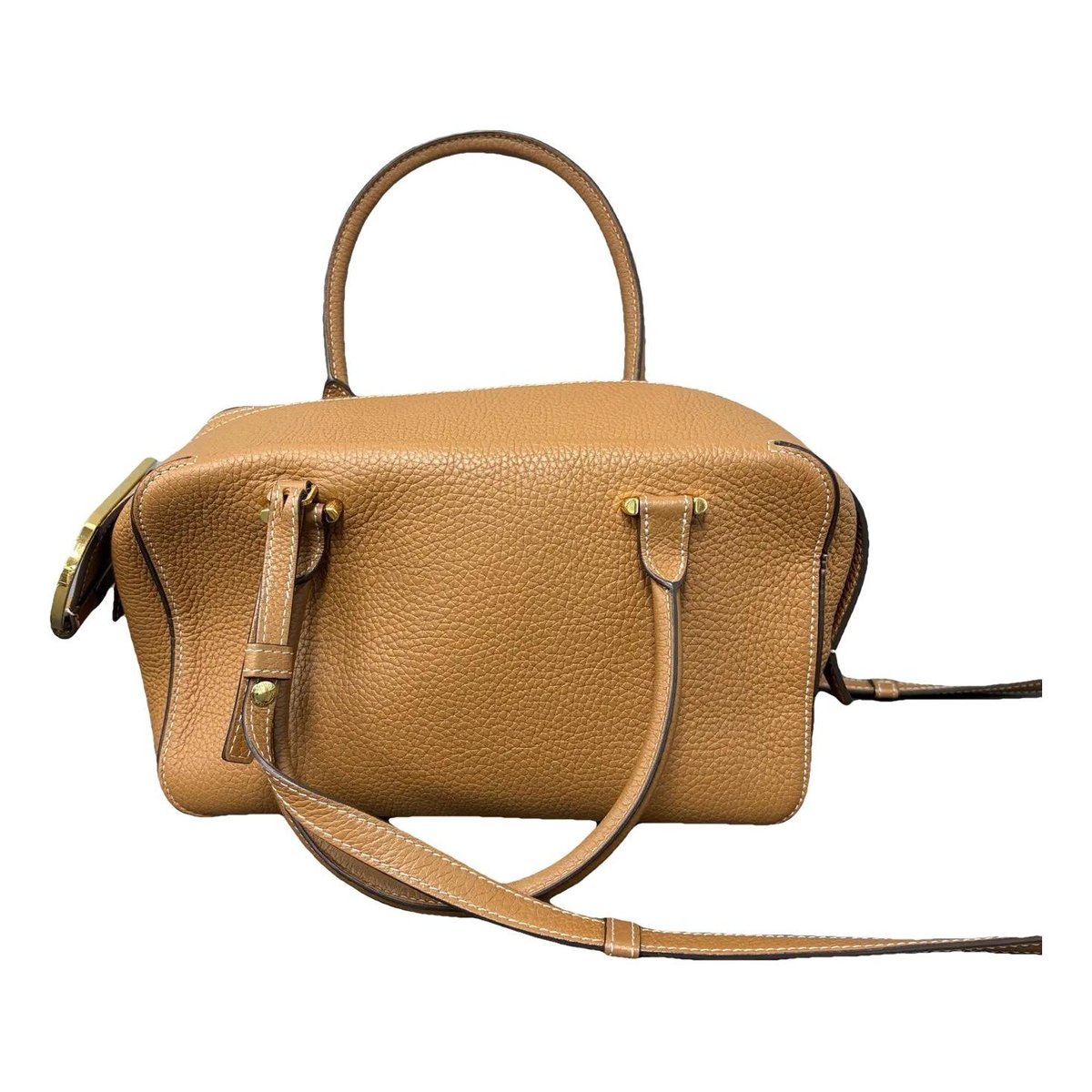 Cool Box leather crossbody bag
