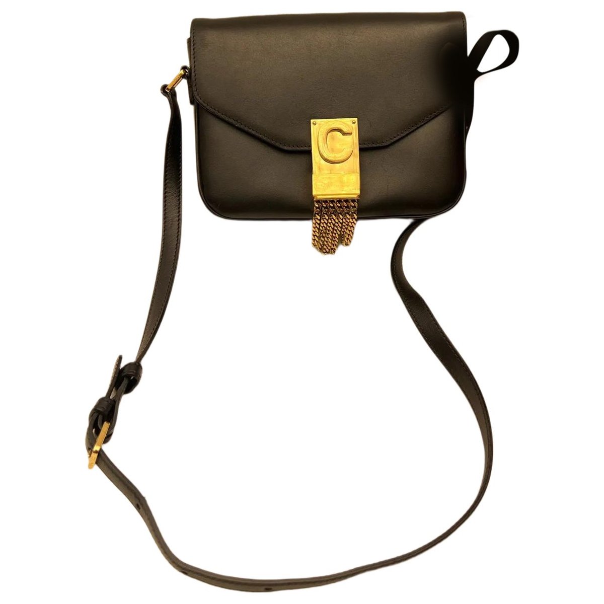 C bag leather handbag