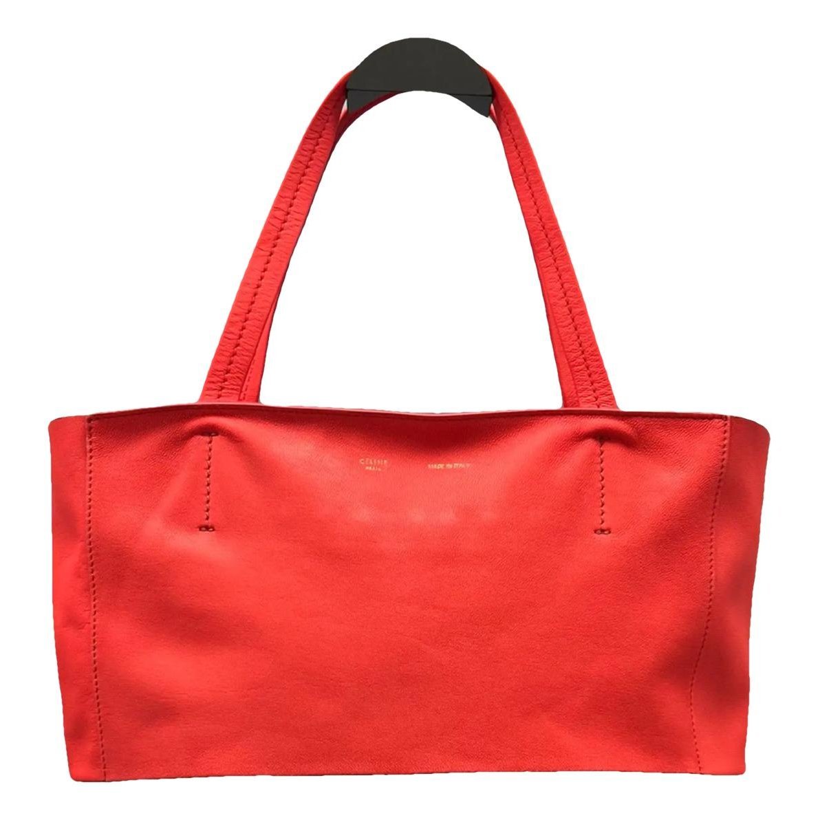 Cabas leather handbag