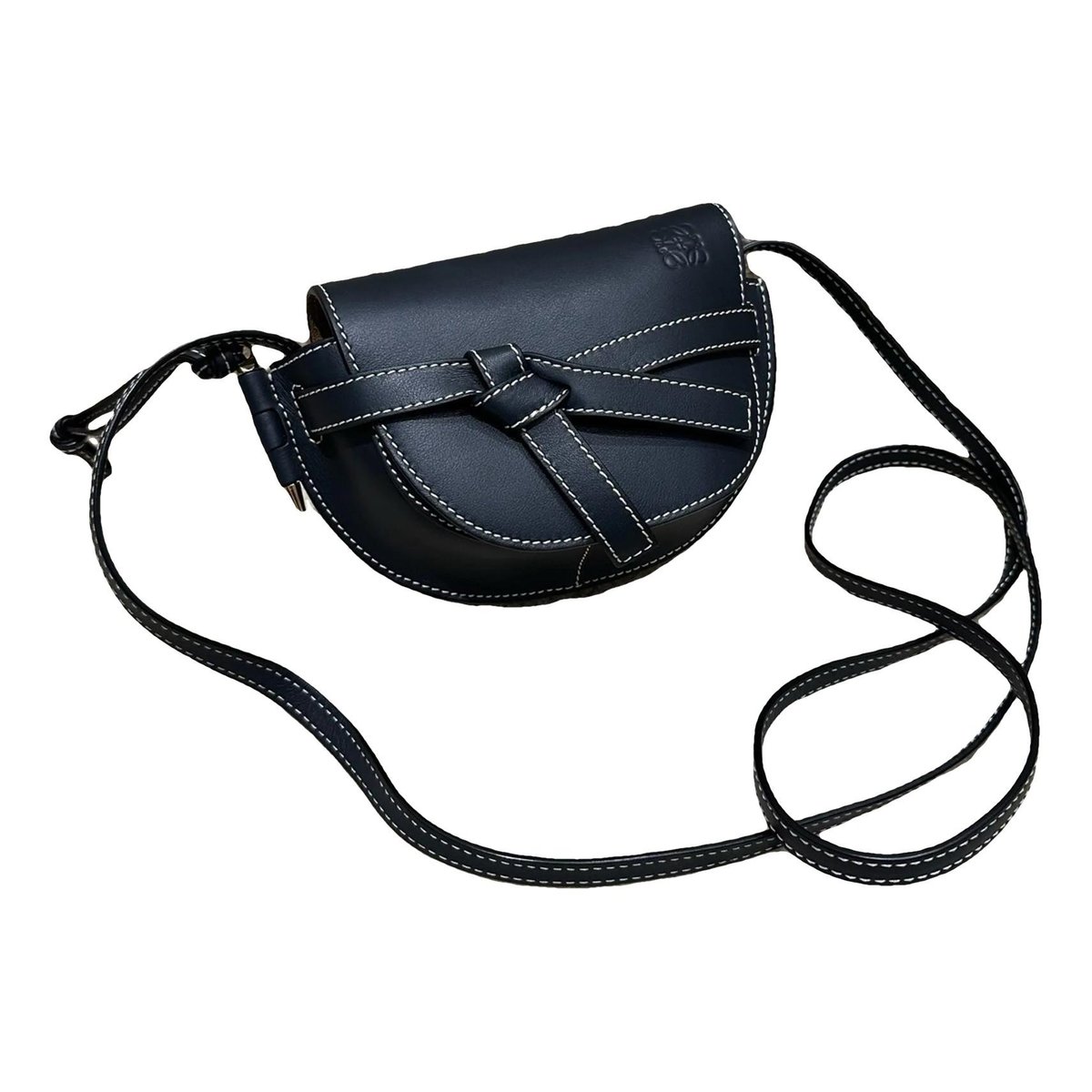 Gate leather crossbody bag