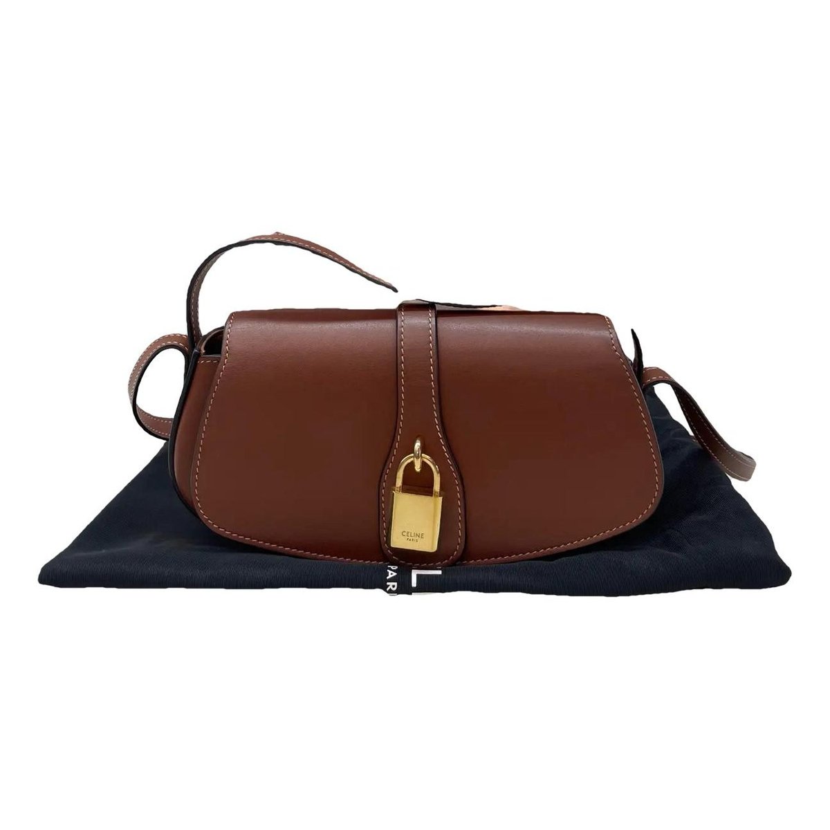 Tabou leather handbag