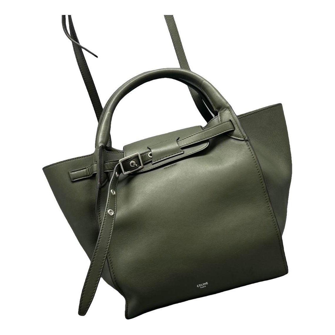 Big Bag leather handbag