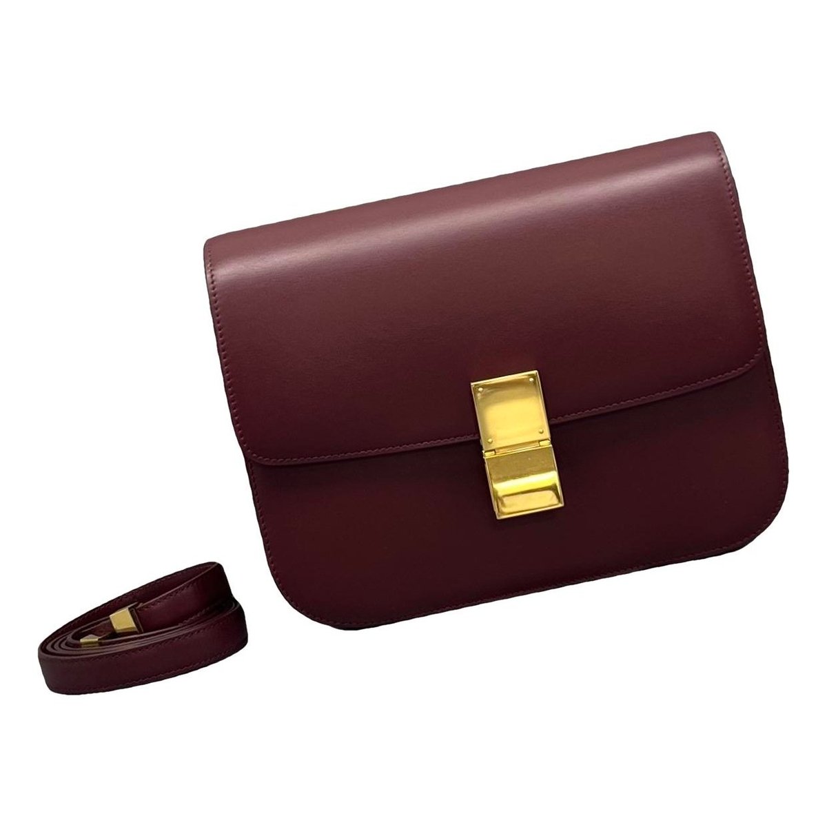 Classic leather handbag