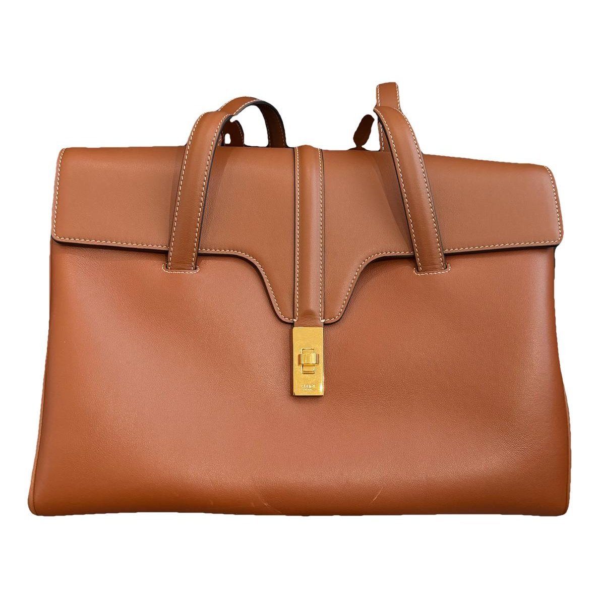 Sac 16 leather handbag