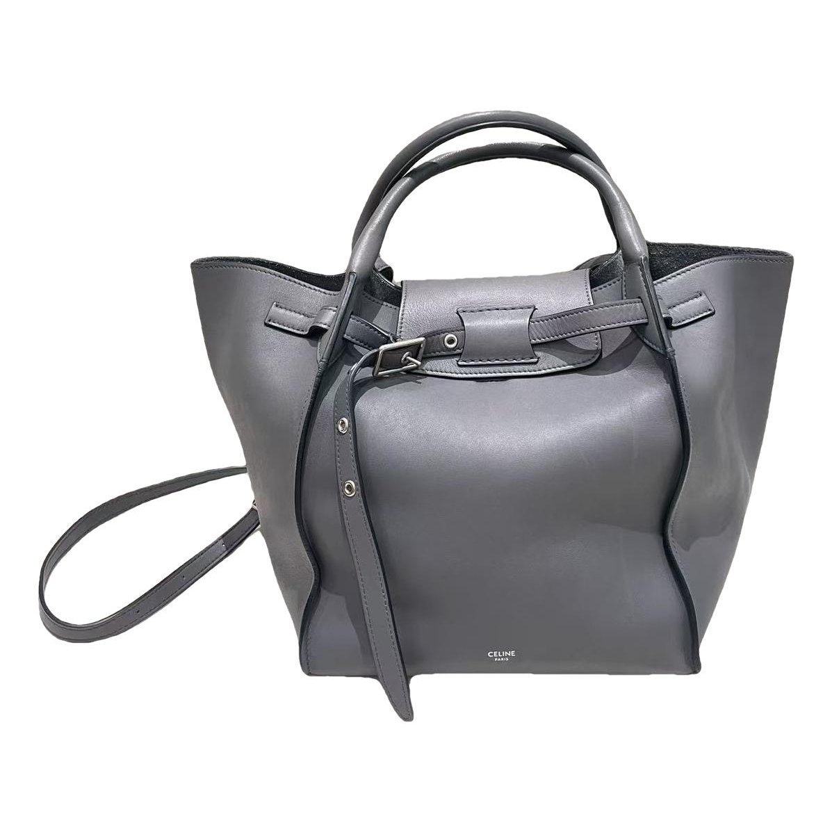 Big Bag leather handbag
