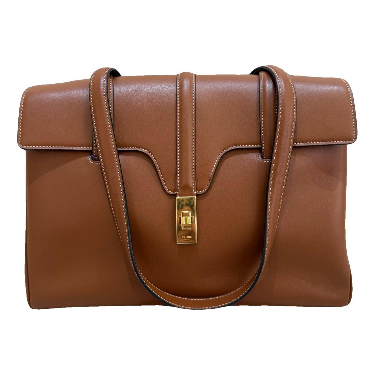 Sac 16 leather handbag