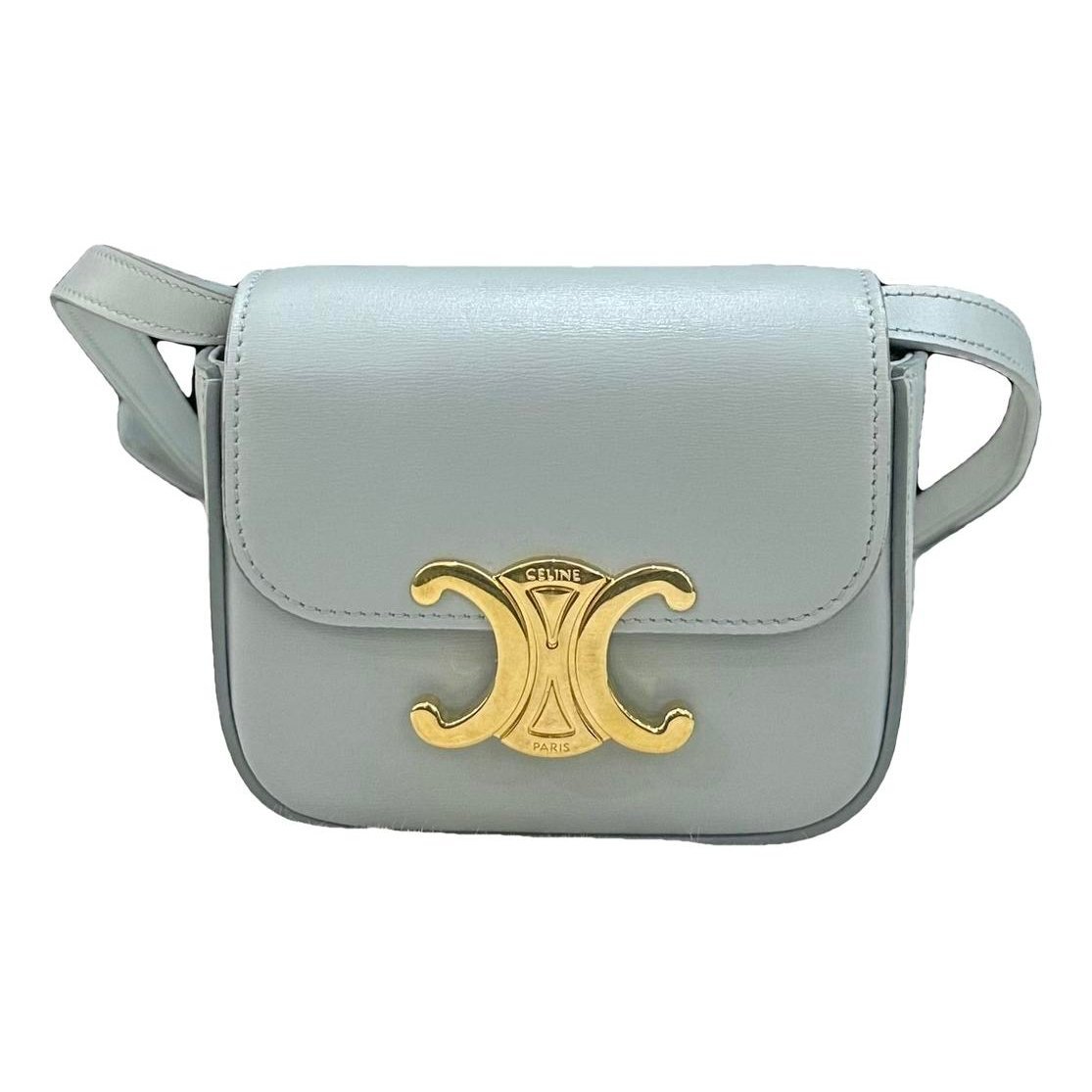 Triomphe leather handbag