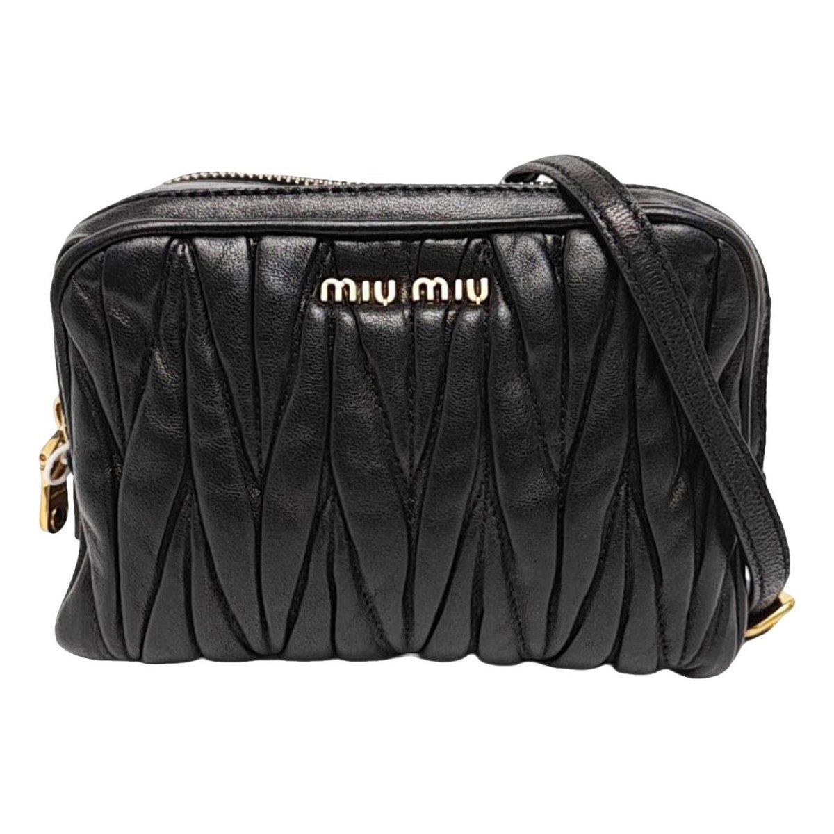Miu delice leather handbag
