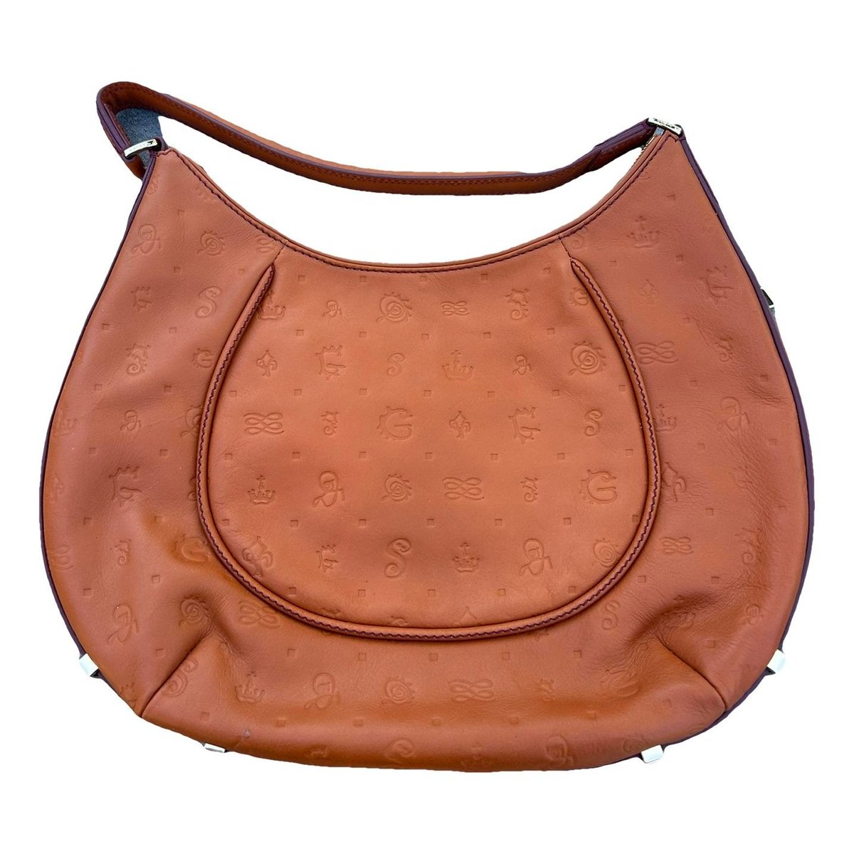 Daligramme leather handbag