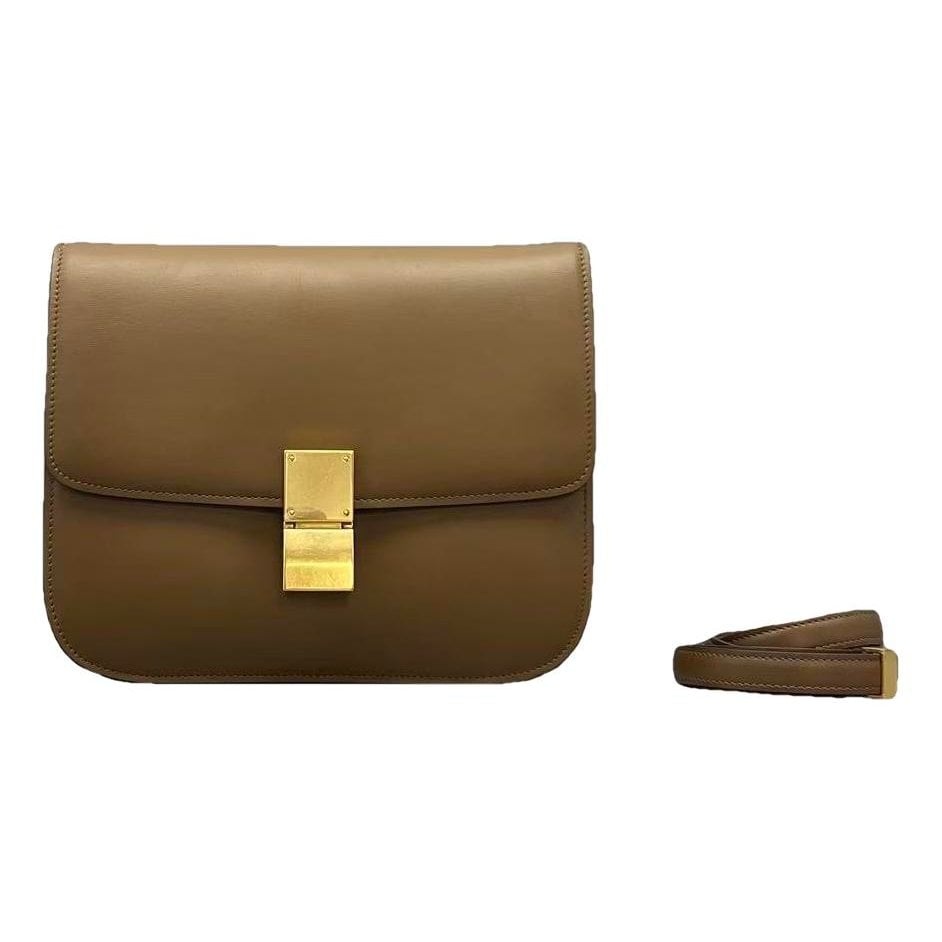 Classic leather handbag
