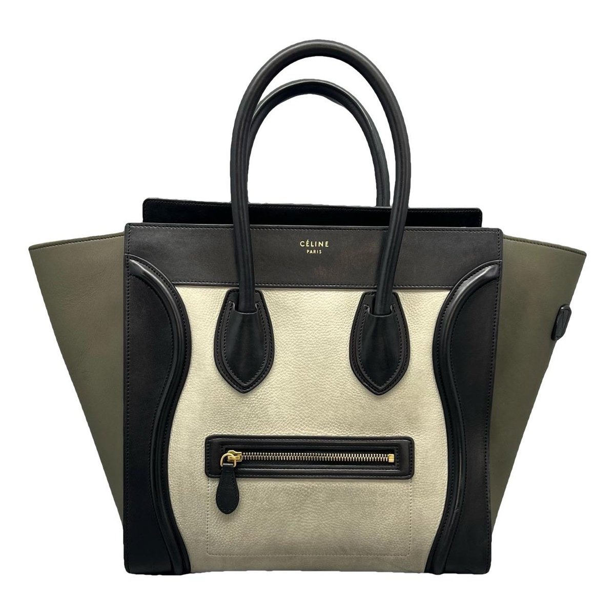 Luggage leather handbag