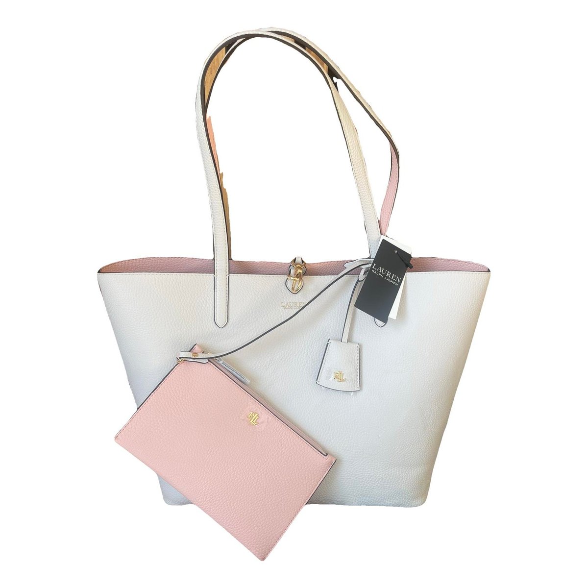 Faux fur tote