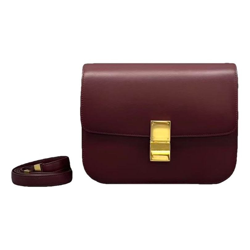 Classic leather handbag
