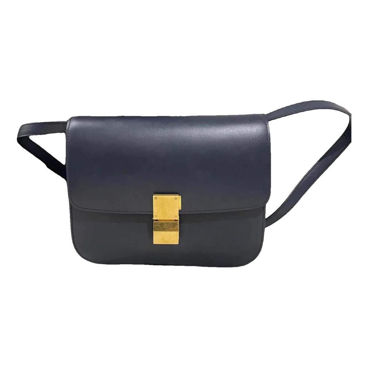 Classic leather crossbody bag