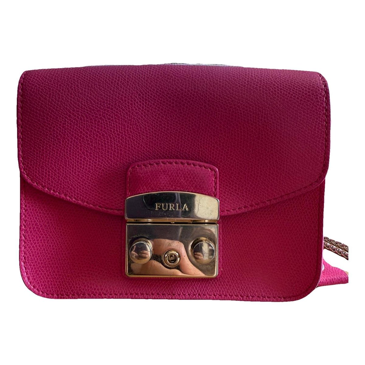 Metropolis leather handbag