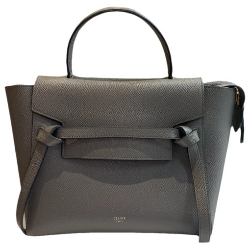 Belt leather handbag