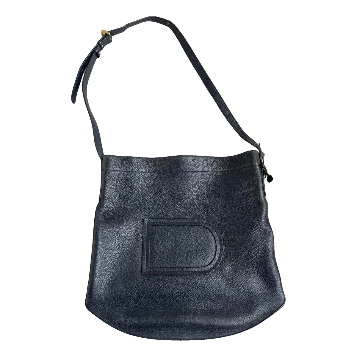 Pin leather handbag
