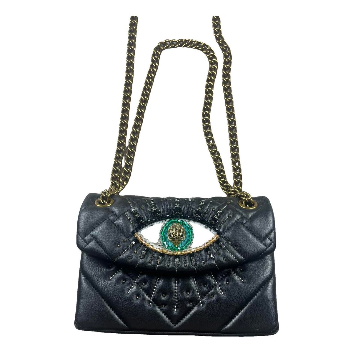 Leather crossbody bag