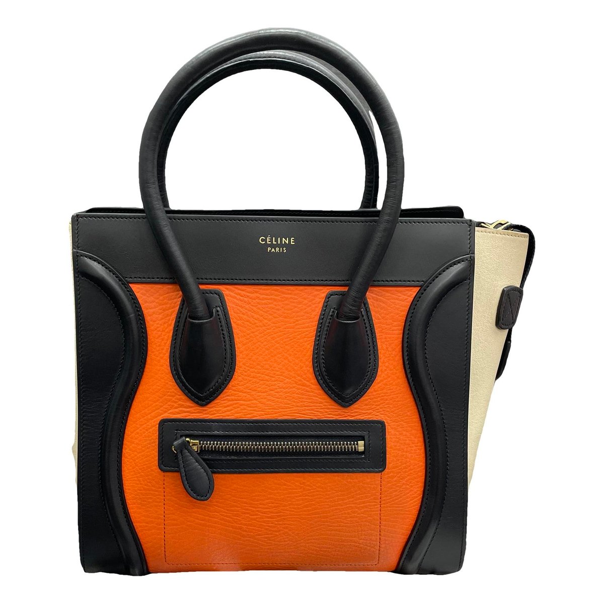 Luggage leather handbag