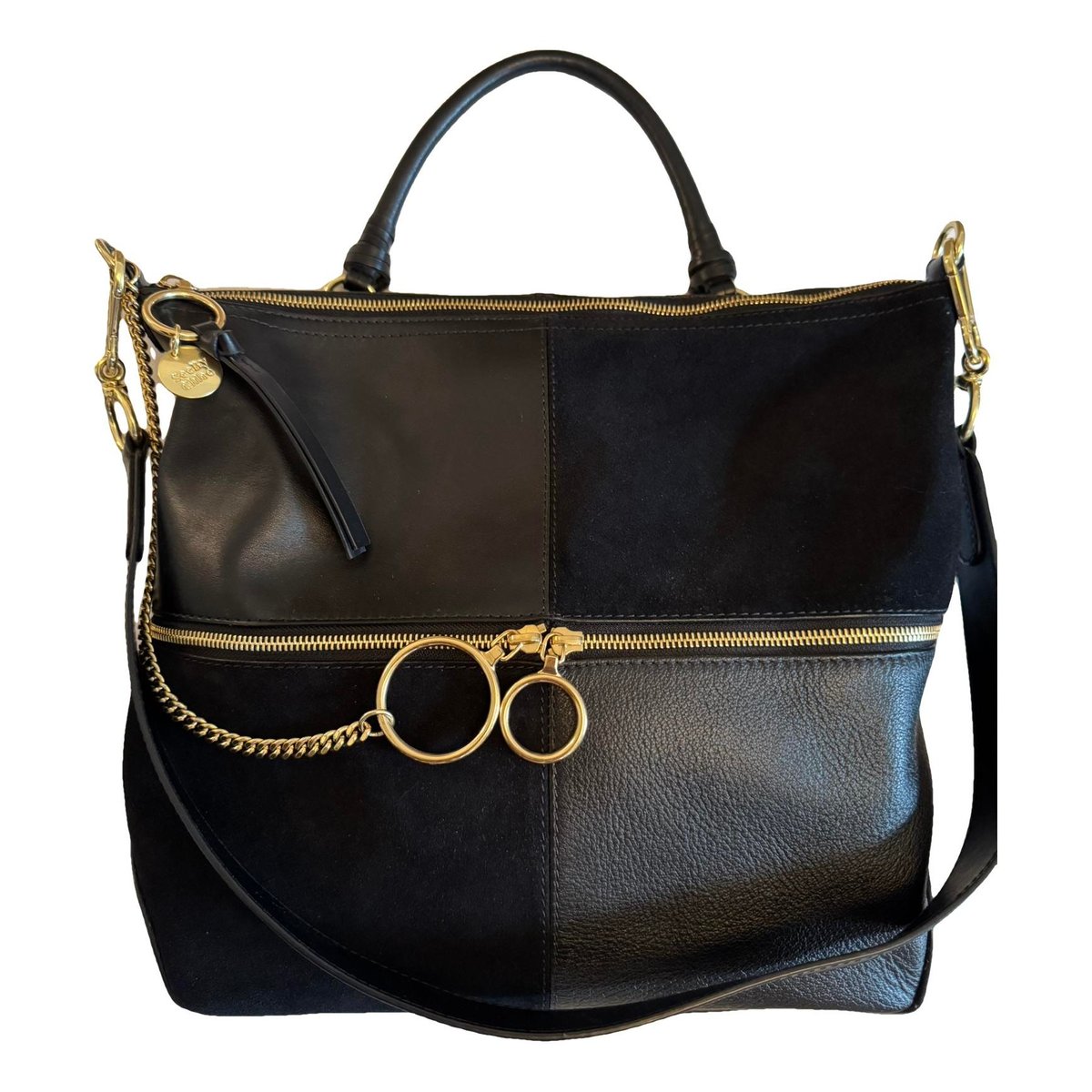 Leather handbag