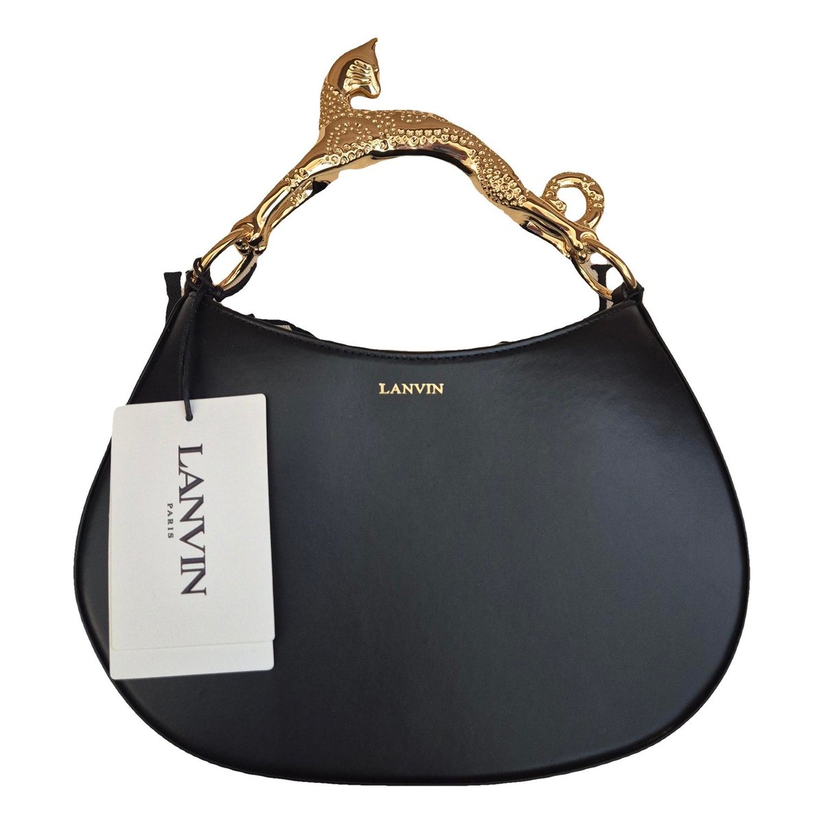 Pencil Chat leather handbag