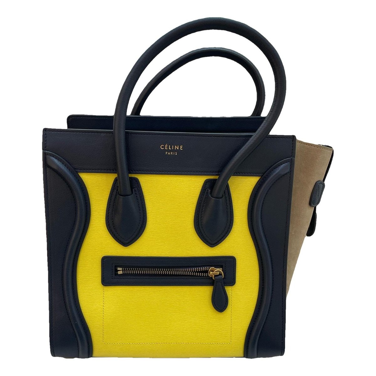 Luggage leather handbag