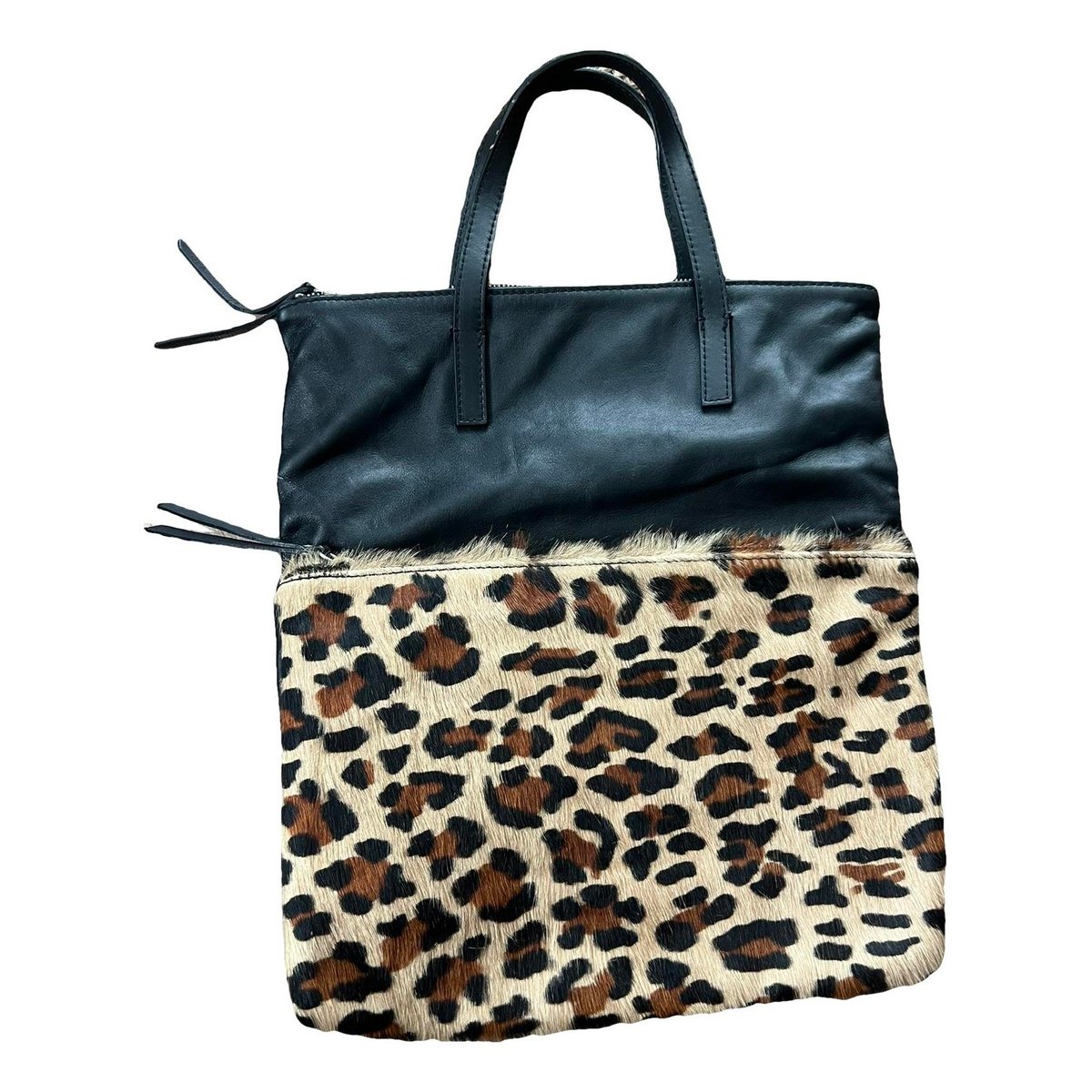 Leather tote