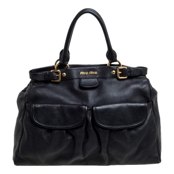 Vitello leather handbag