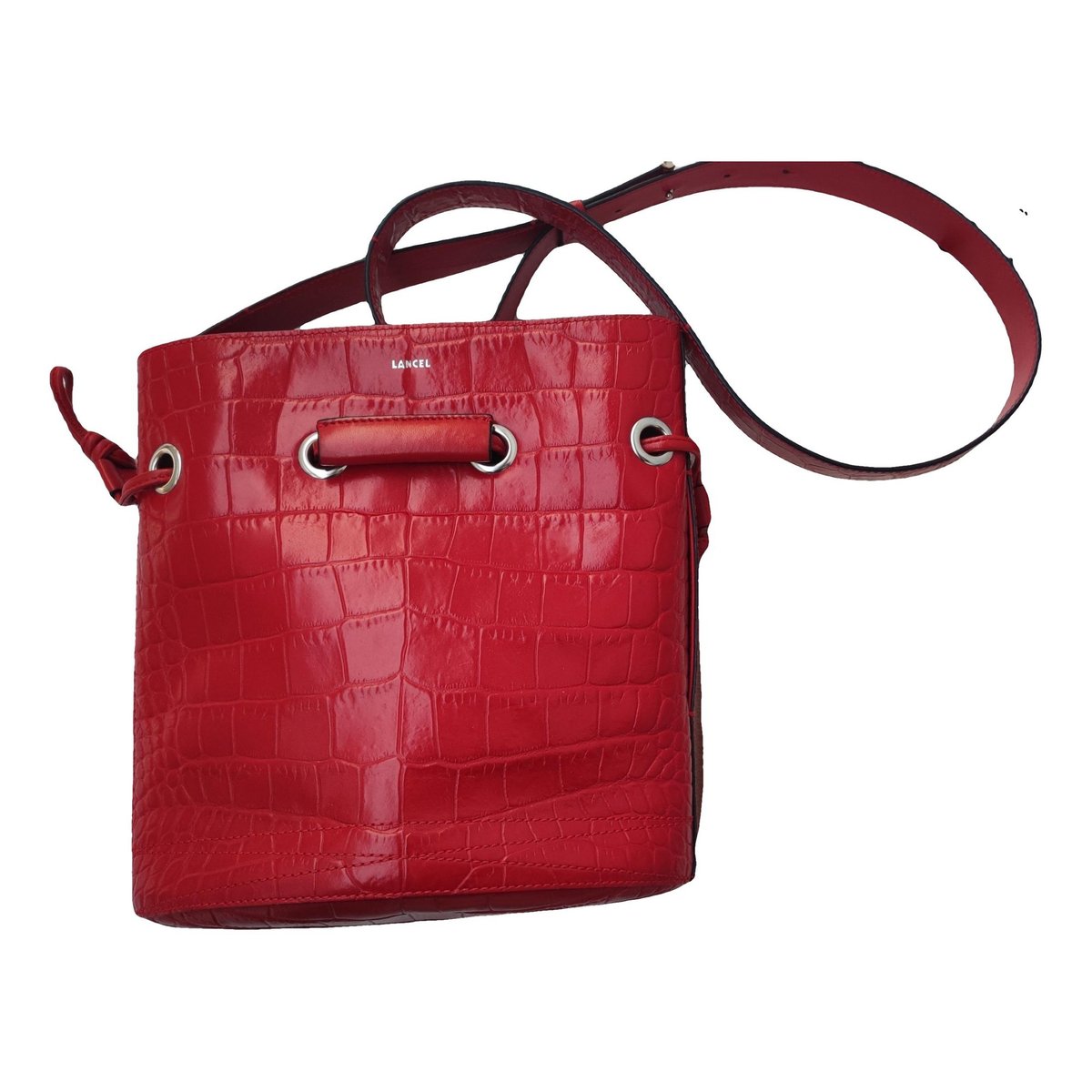 Huit leather handbag