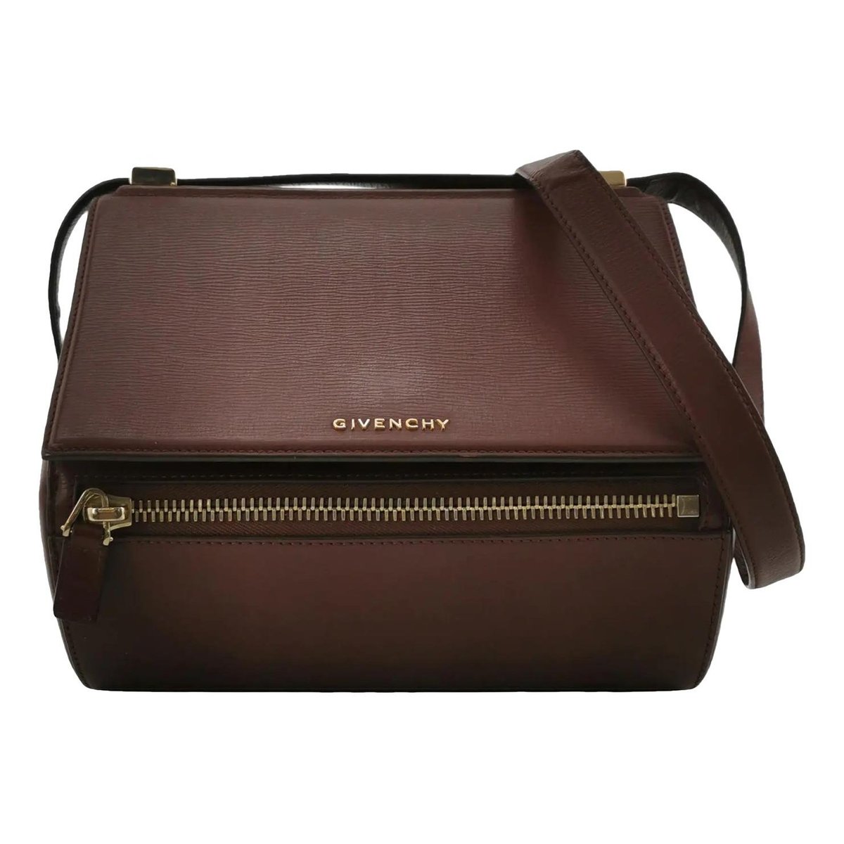 Pandora Box leather crossbody bag