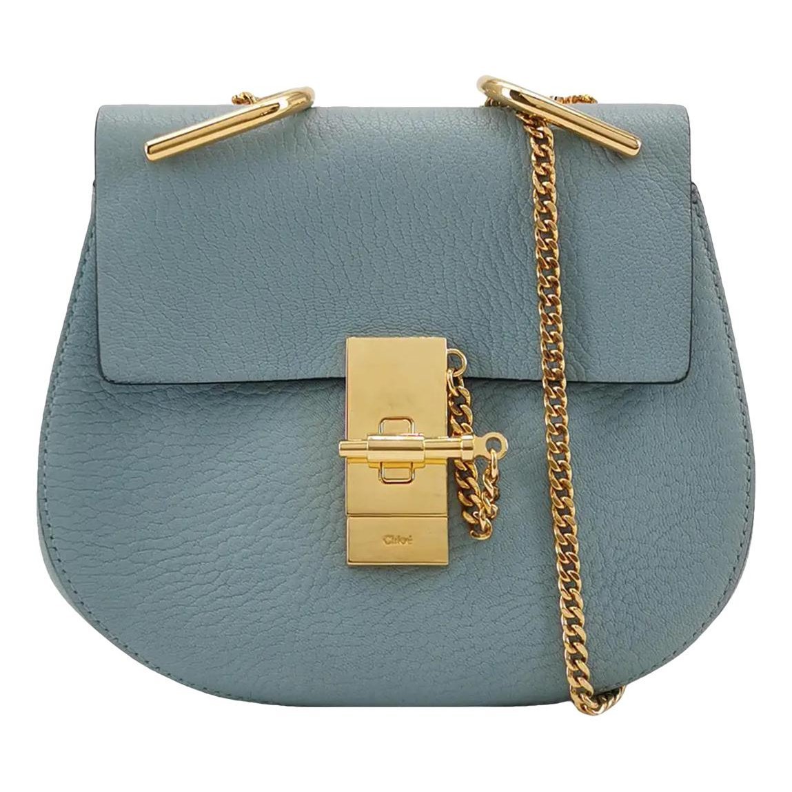 Drew leather crossbody bag