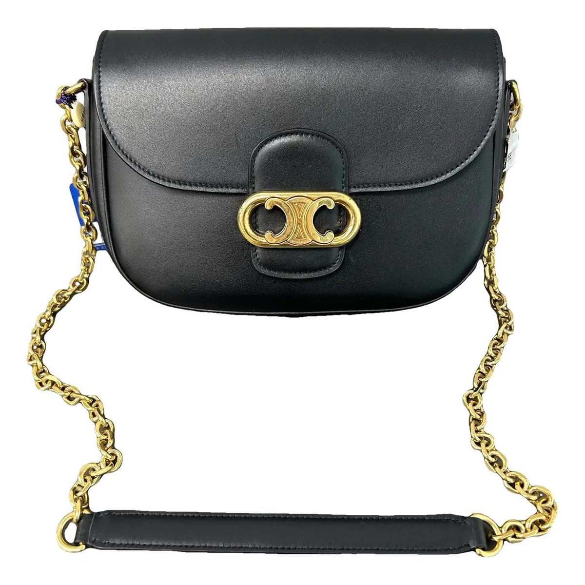 Triomphe Maillon Chain leather crossbody bag